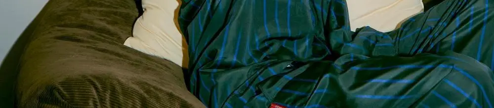 Furless pajamas[Long] - KhakiBlue Stripe 상세페이지 12